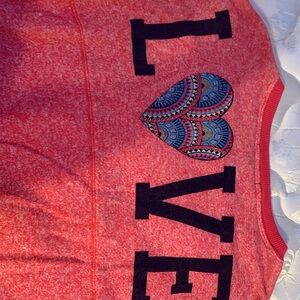 Love shirt long sleeves